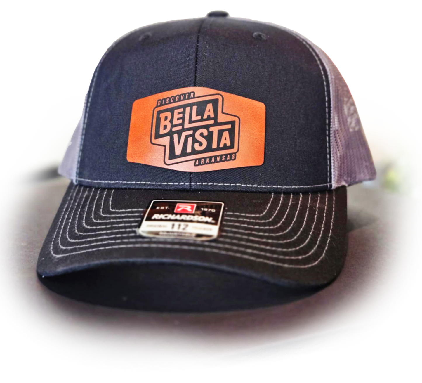 Personalized Leather Patch Hat