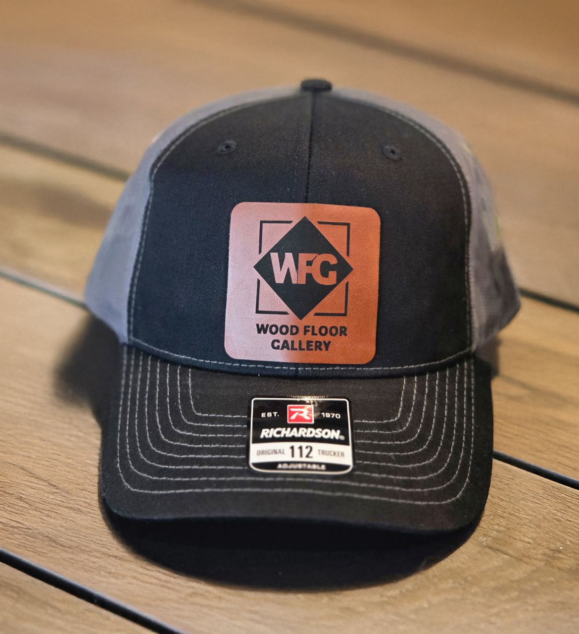 Personalized Leather Patch Hat