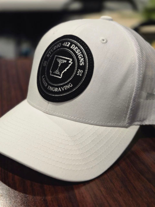 Personalized Leather Patch Hat